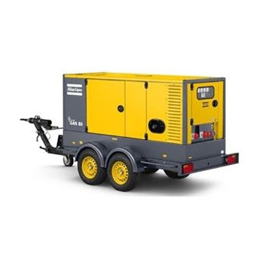 Strømaggregat tilhengermontert Diesel 100 kVA - Bilde 1