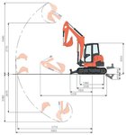 5 tonn Kubota U48-4 - Bilde 3