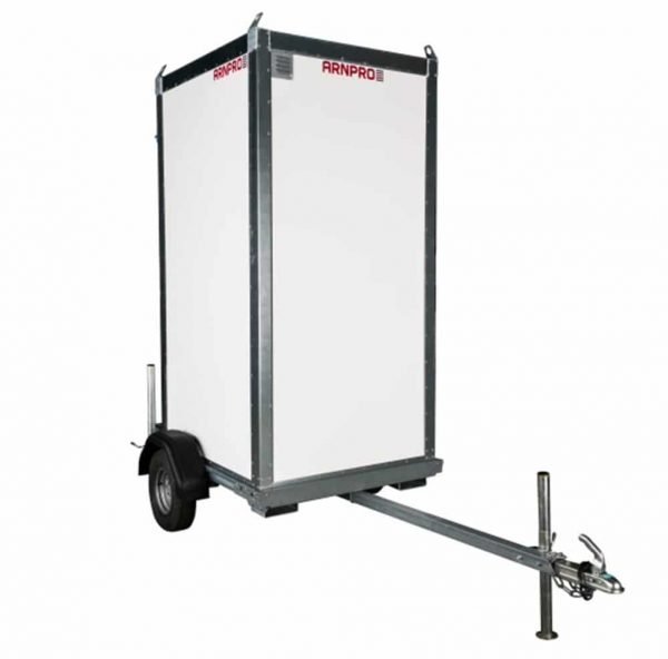 Toalettkabin med hjul - Bilde 1