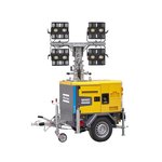 Lysmast 3x150W 8m m/Aggregat - Bilde 1