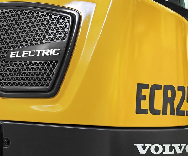 Volvo ECR25 elektrisk gravemaskin 1