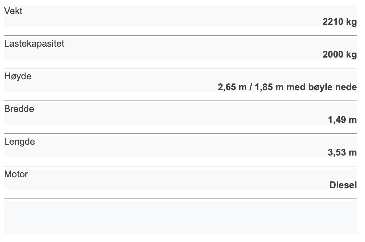 Dumper 2 tonn Wacker Neuson 2001 - Body Image