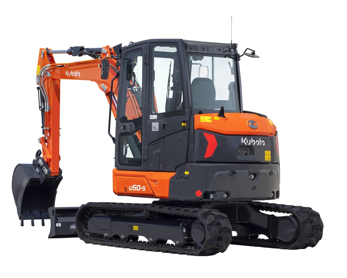 5 tonn Kubota U50-5 - Bilde 4