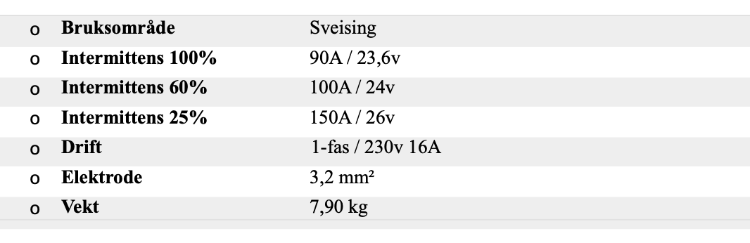 Sveiseapparat - Body Image