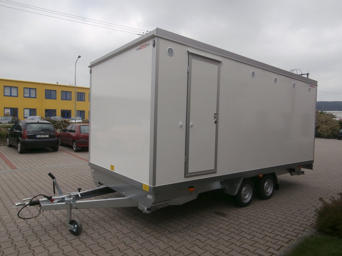 Toalettvogn med herre og dameavdeling