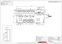 Toalettvogn med herre og dameavdeling