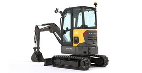 Volvo ECR25 elektrisk gravemaskin 1