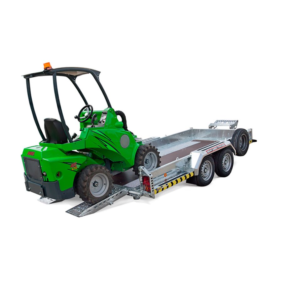 Maskintilhenger,  | last < 3,5 tonn - Bilde 1