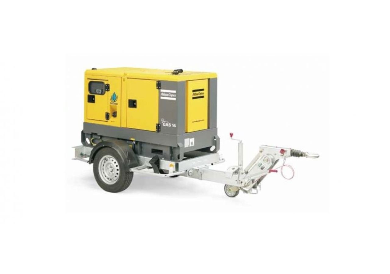 Strømaggregat tilhengermontert Diesel 14 kVA - Bilde 1