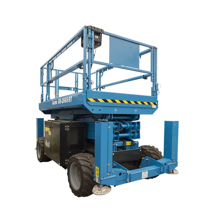 Genie GS-2669RT Terrenglift | Arbeidshøyde 10 m - Bilde 1