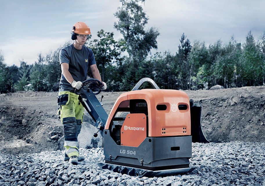 Vibroplate 500kg Husqvarna LG504 - Bilde 2