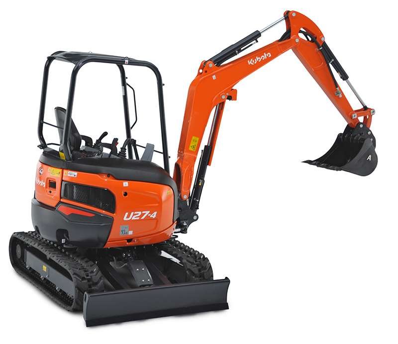3 tonn Kubota U27-4 HiSPec - Bilde 2