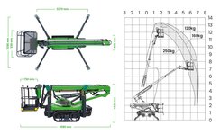 Leguan 135 NEO Arbeidshøyde 13,4 m Hybrid - Bilde 5