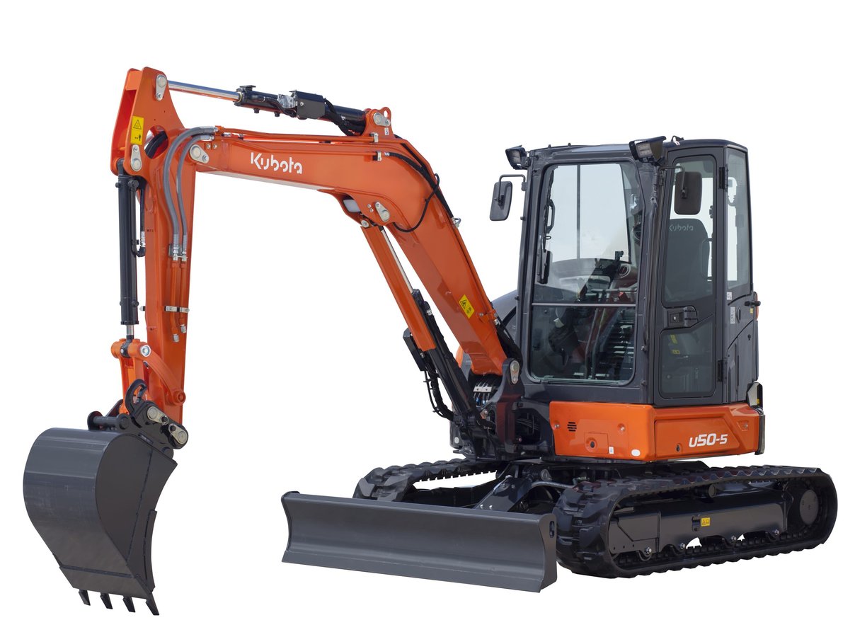 5 tonn Kubota U50-5 - Bilde 1