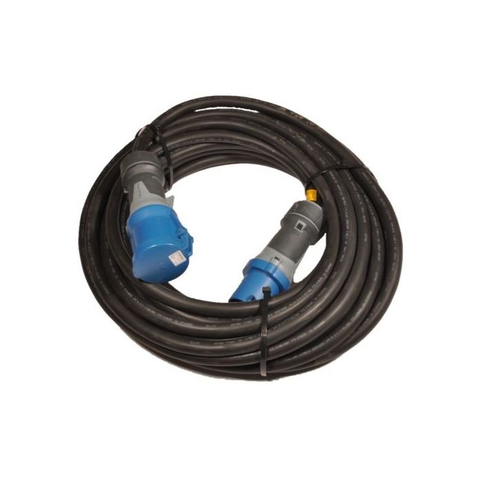 Skjøteledning 63A 230V 3-fas 25m - Bilde 1